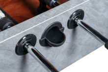 Игровой стол - футбол "Japandi" серо-коричневый