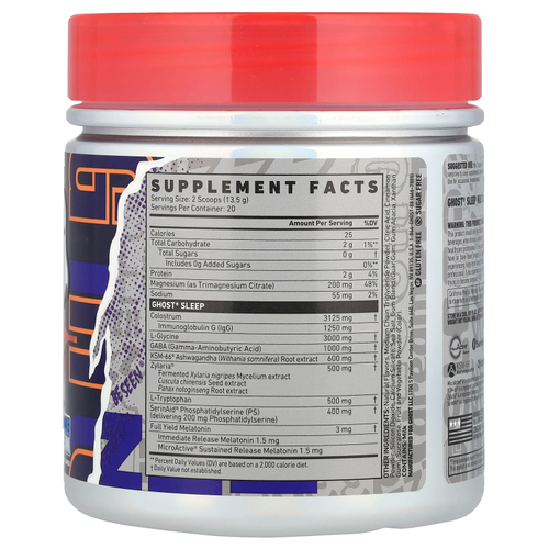 Ghost, Sleep, Blue Dream, 270 г (9,5 унции)