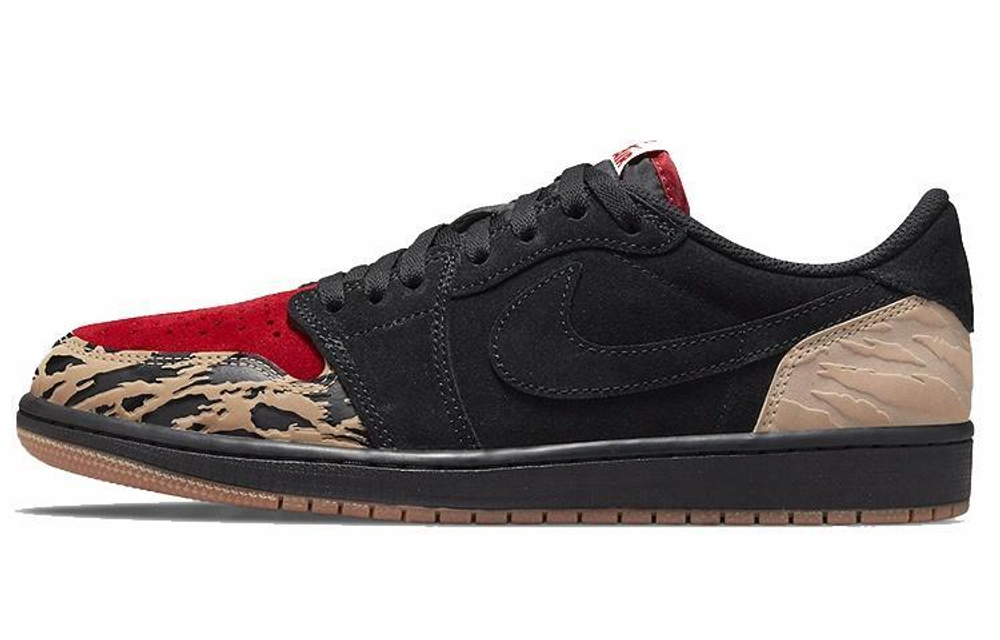 Кроссовки Solefly X Jordan Air Jordan 1 Retro Low Og Sp "Black And Sport Red"