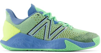 Женские Кроссовки теннисные New Balance Fresh Foam Lav v2 - green/blue/yellow