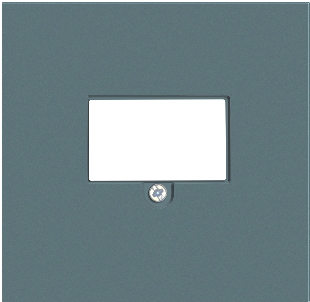 Накладка стандарта TAE для розеток USB, HDMI, аудио, матовый изумруд, серия R98