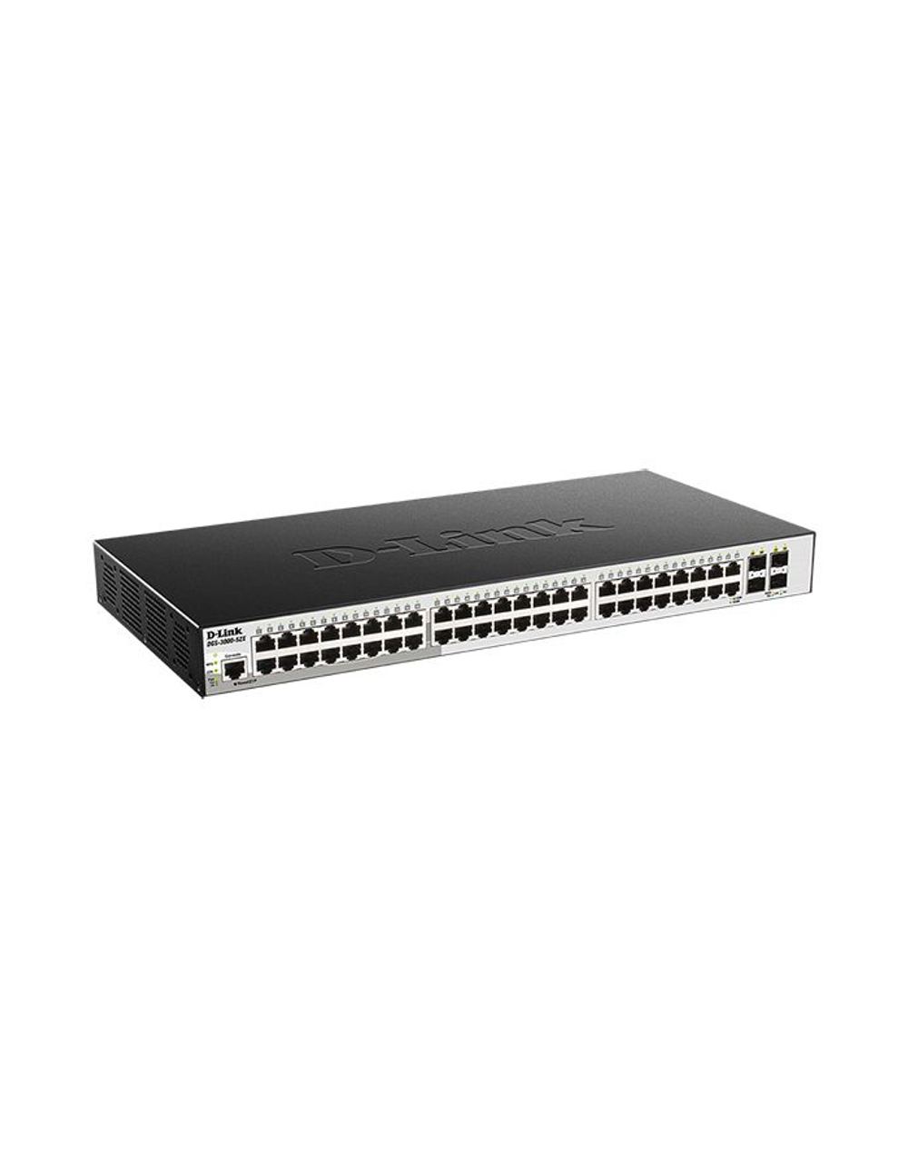 D-Link PROJ Managed L2 Switch 48x1000Base-T, 4x10GBase-X SFP+, Surge 6KV, CLI, RJ45 Console, RPS, Dying Gasp