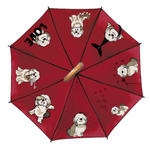 Зонт "Веселые Ши-тцу"