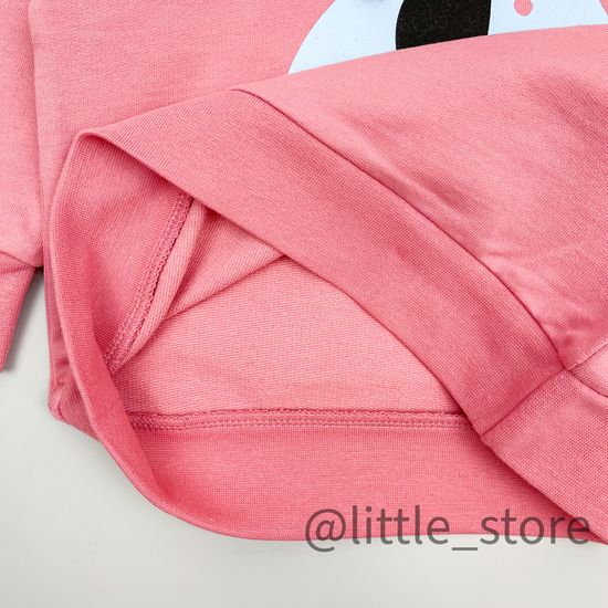 Толстовка "Солнечное лето" из футера, королевский розовый