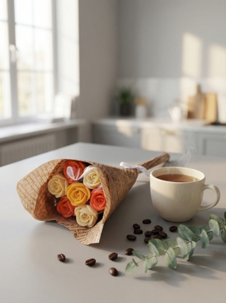 Букет "7 мини роз"