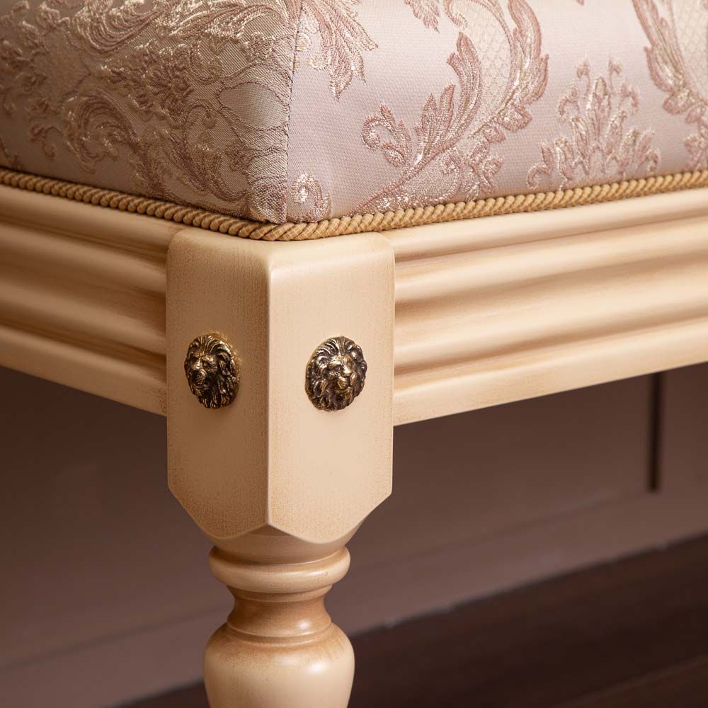 Банкетка Классика 2 Айвори Каледония Бисскоти