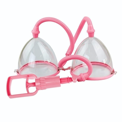 Двойная вакуумная помпа для бюста (Цвет: прозрачный)