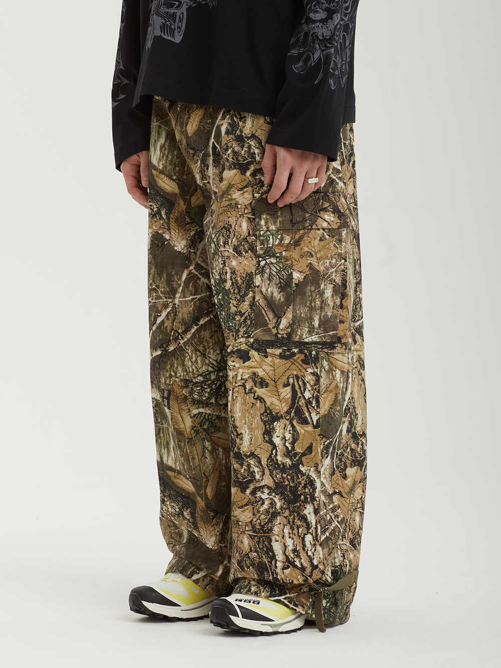 Мужские Брюки Ripstop Cargo Shirring Balloon