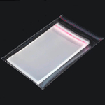 Пакеты 9х15+3 см с клеевым клапаном упаковочные из прозрачной пленки БОПП 25 мкм
