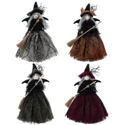 GAEM Изделие декоративное подвесное "Баба Яга", L17 W11 H28 см, 4в.