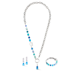 Серьги Coeur de Lion Blue-Turquoise 4712/21-0706