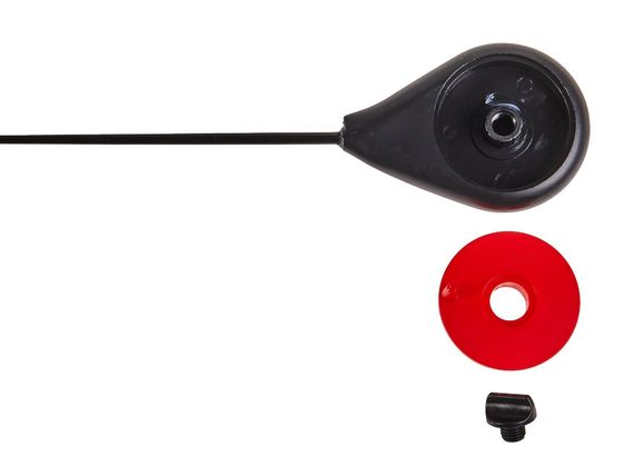 Удочка-балалайка зимняя Lucky John SHAKER 27.5см чёрная