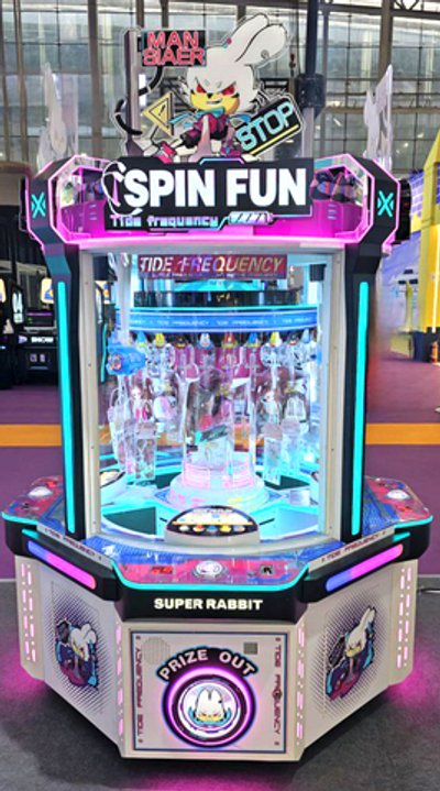 Призовой автомат прищепка "Супер кролик"