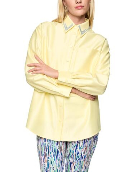 Marc Cain Куртка-рубашка декорированная заклепками