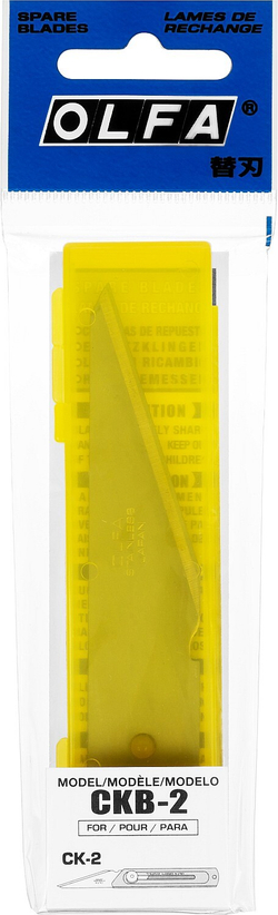 OLFA 20 мм, 2 шт, лезвия для ножа OL-CK-2 (OL-CKB-2)