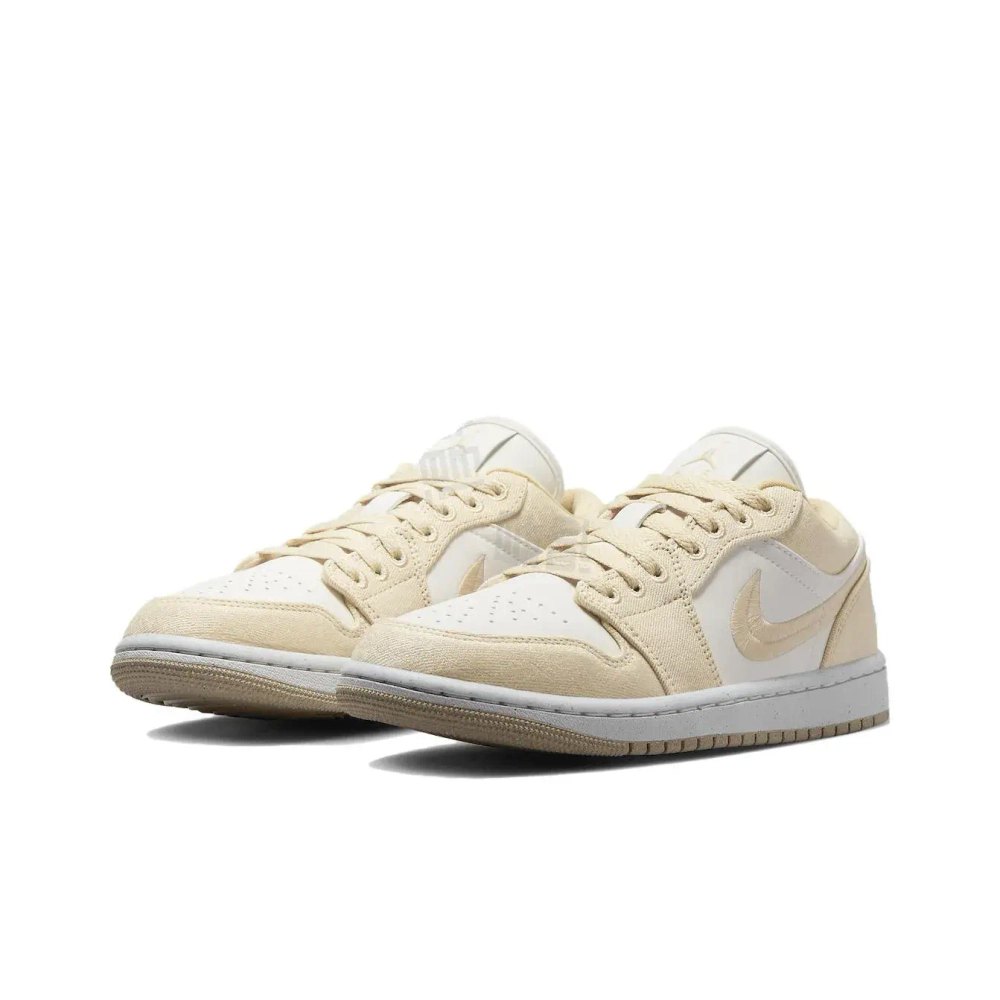 Женские кроссовки Air Jordan 1 Low SE 'Canvas - Team Gold' FN3722-701