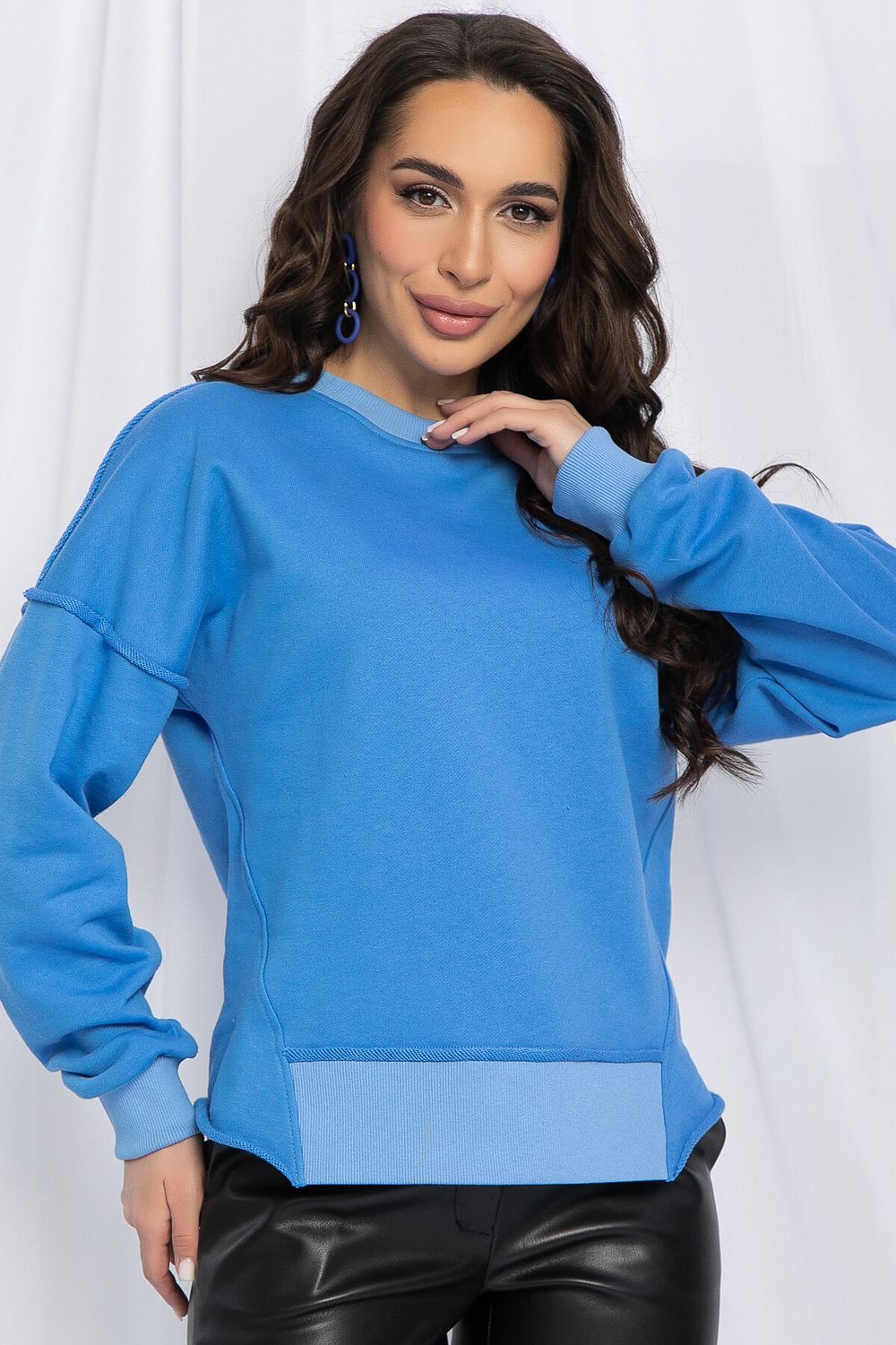 Свитшот Бриз (голубой) Б12883-9М LT Collection