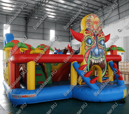 Коммерческий надувной батут "Племя Майя"