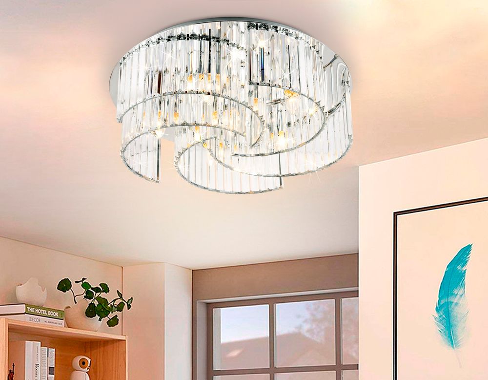 Ambrella Потолочный светильник с хрусталём Traditional TR5205