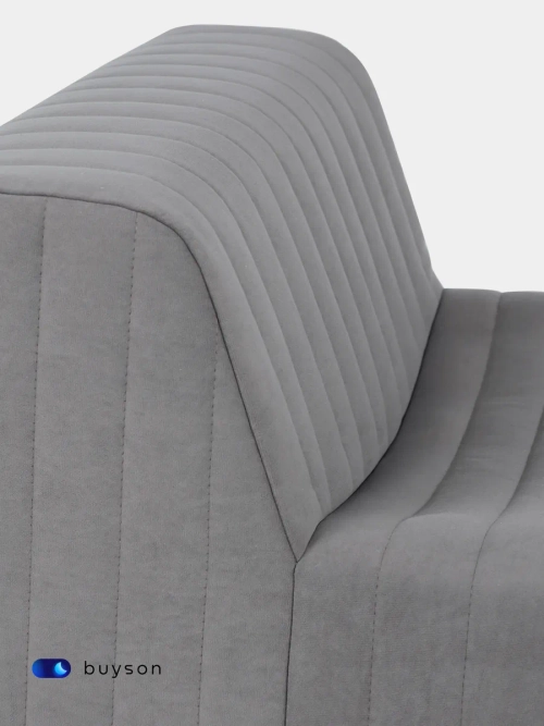 Бескаркасное кресло БайСофт (серый)