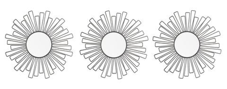 Набор декоративных зеркал 3шт Aviere 29230