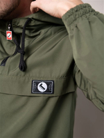 Анорак мужской удлиненный хаки Город Горький