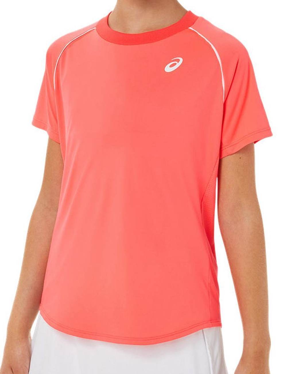 Футболка для девочки теннисная Asics Tennis Short Sleeve Top - diva pink
