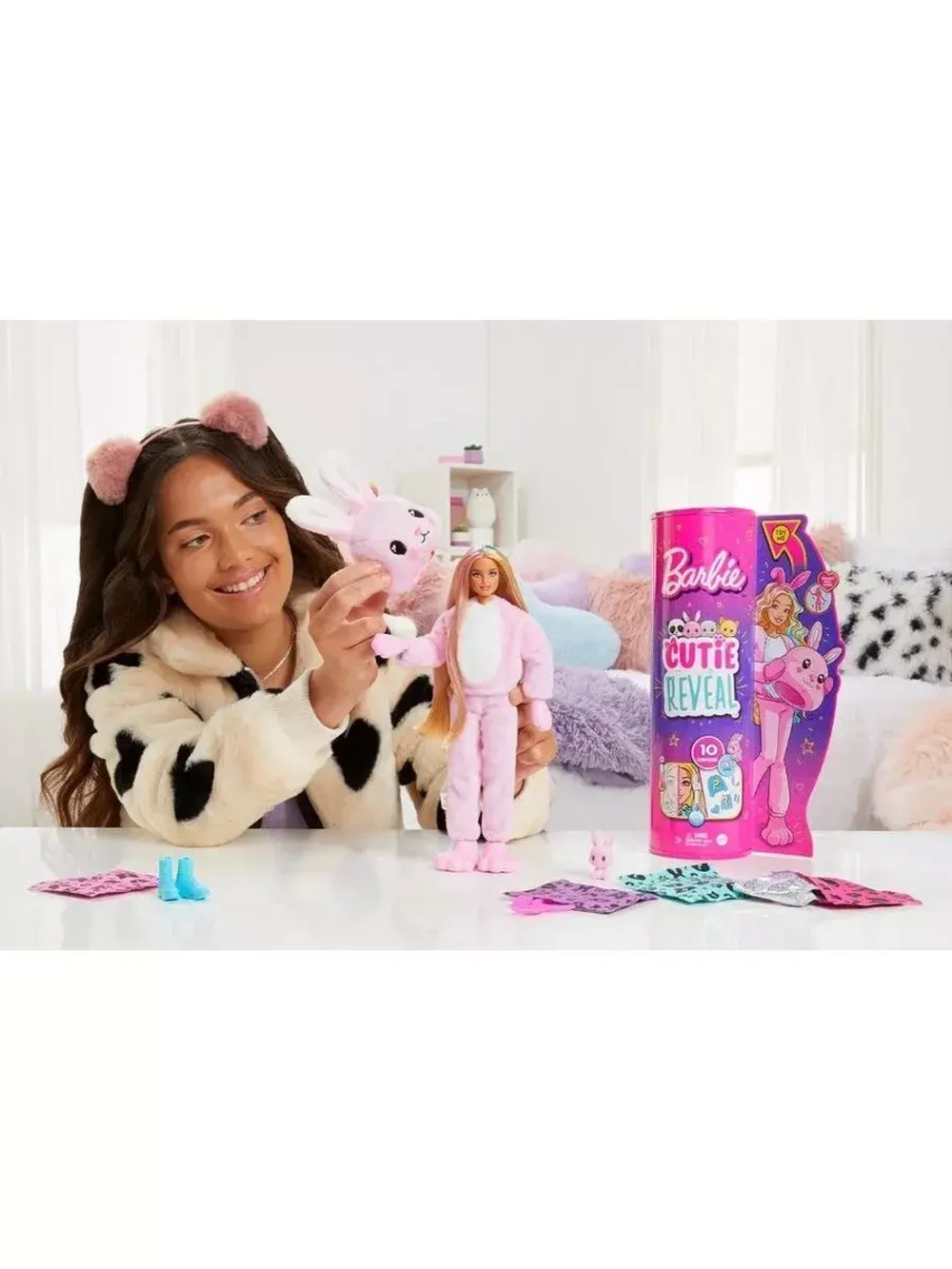 Кукла Барби Кьюти Ривл Cutie Reveal Кролик HHG19