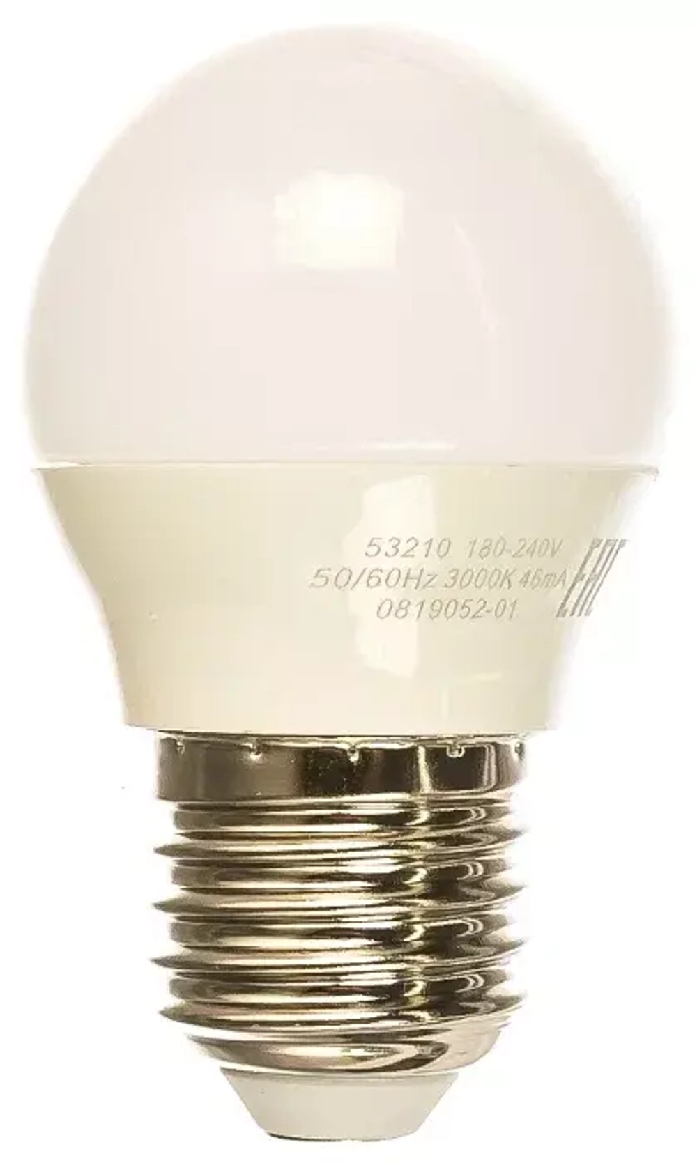 Лампа Gauss LED Elementary Шар 10W E27 710Im 3000K 53210