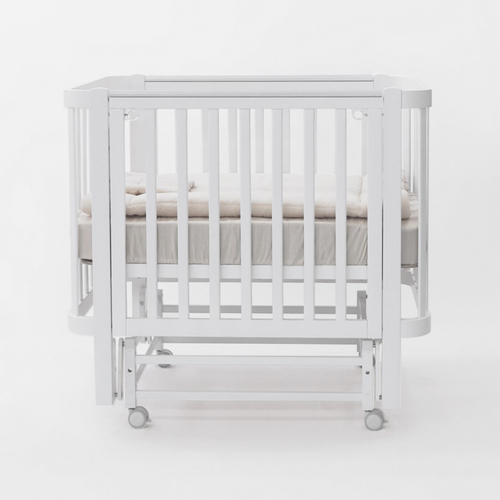 Детская кровать Antemi Terra Light New с маятником, Белый