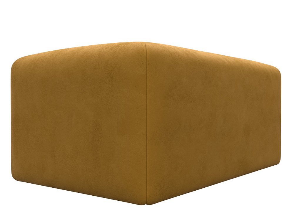 Модуль пуф Лига-060 НПБ, BRUT 10 желтый, Велюр, 129583
