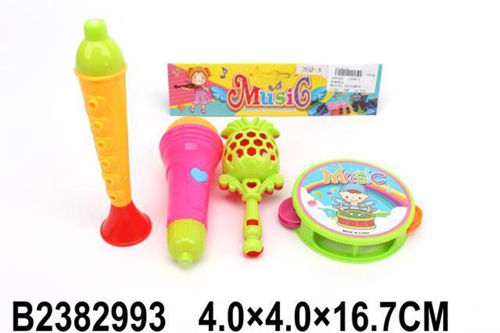 Набор музыкальных инструментов, пакет 7698-3