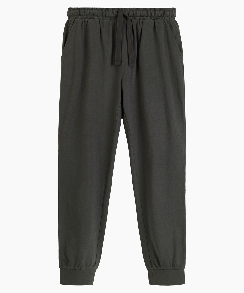 Мужские штаны пижамные Atlantic, 1 шт. в уп., хлопок, хаки, NMB-043