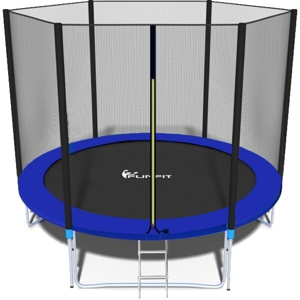 Батут FunFit 8 FT 252 см PRO Синий