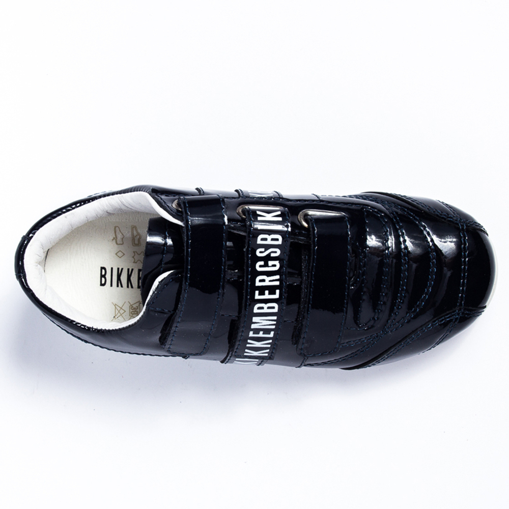 Полуботинки BIKKEMBERGS shoes Синий/Белая надпись: Bikk (Девочка)