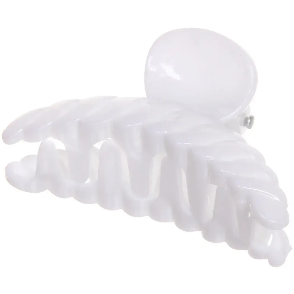 Заколка-краб для волос «Amelia - Monograms», микс 6 цветов, 5*2,5*1,8см, ( в индивид. пакете со стикером)