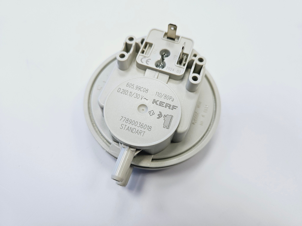 Реле давления воздуха KERF (110/80 Pa) для BALTGAZ Turbo Е (арт. 30285-1)