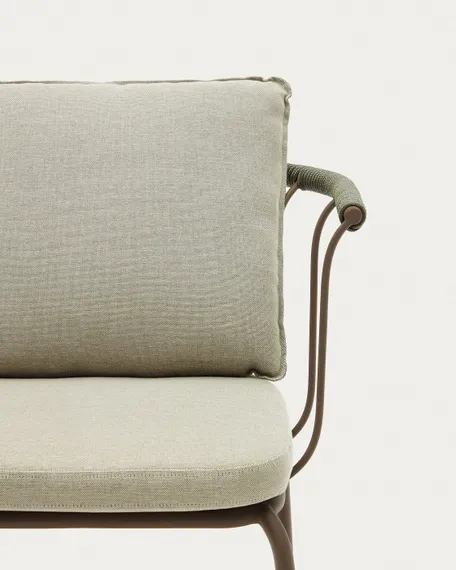 Уличный стул Salguer, зеленый/коричневый