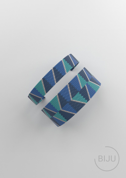 Схема PEYOTE, Схема браслета мозаичное плетение, узор из Miyuki Delica 11/0, файл PDF, №182