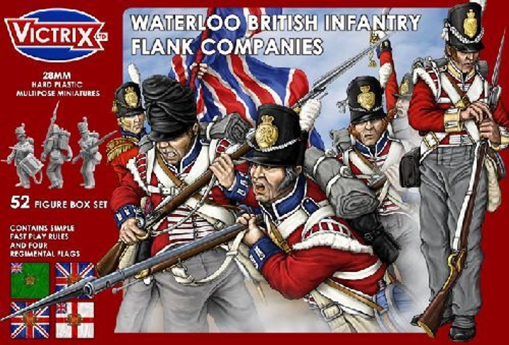 VX0003  British Waterloo Flank Companies