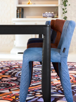 Кресло Diamond Arms MOOOI сталь/пена/ткань 560х400х800h коллекция Monster