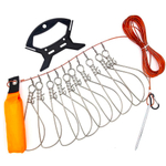 Кукан с колышком в чехле 10 колец