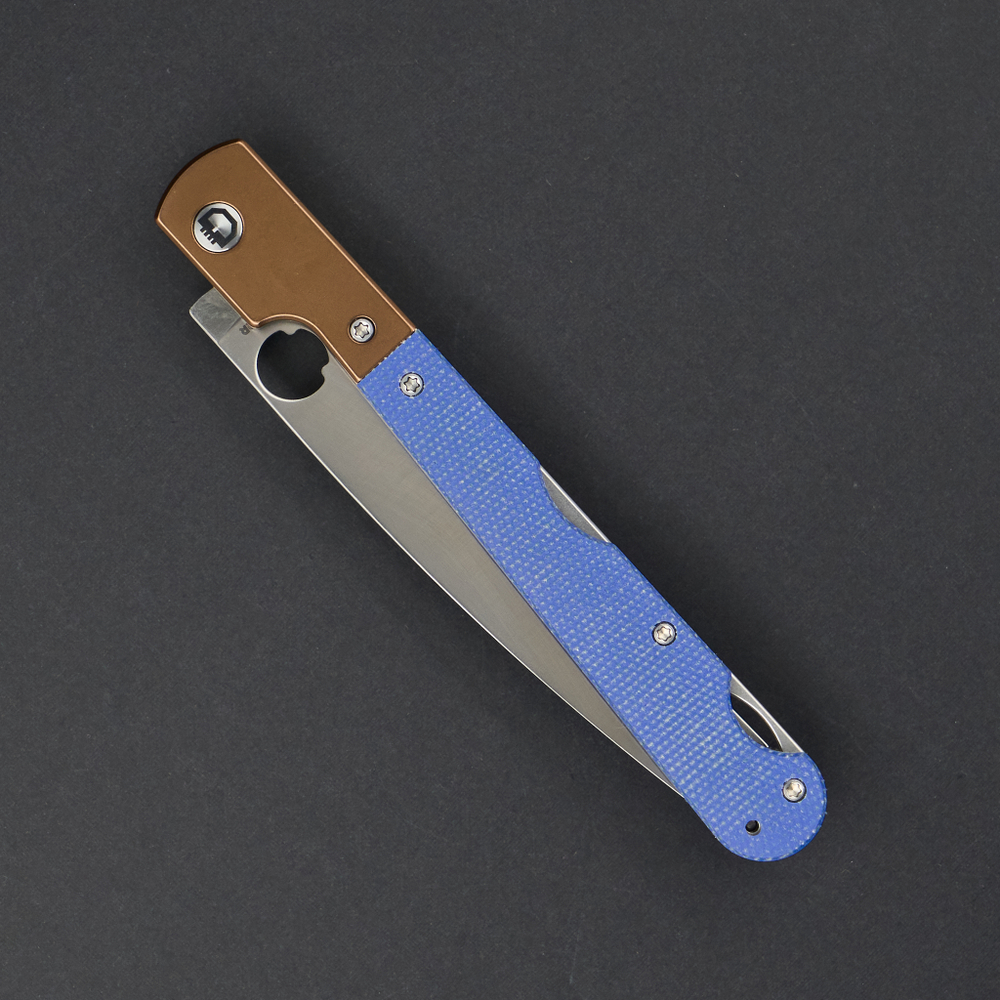 Нож складной Daggerr Corso Blue Micarta Satin