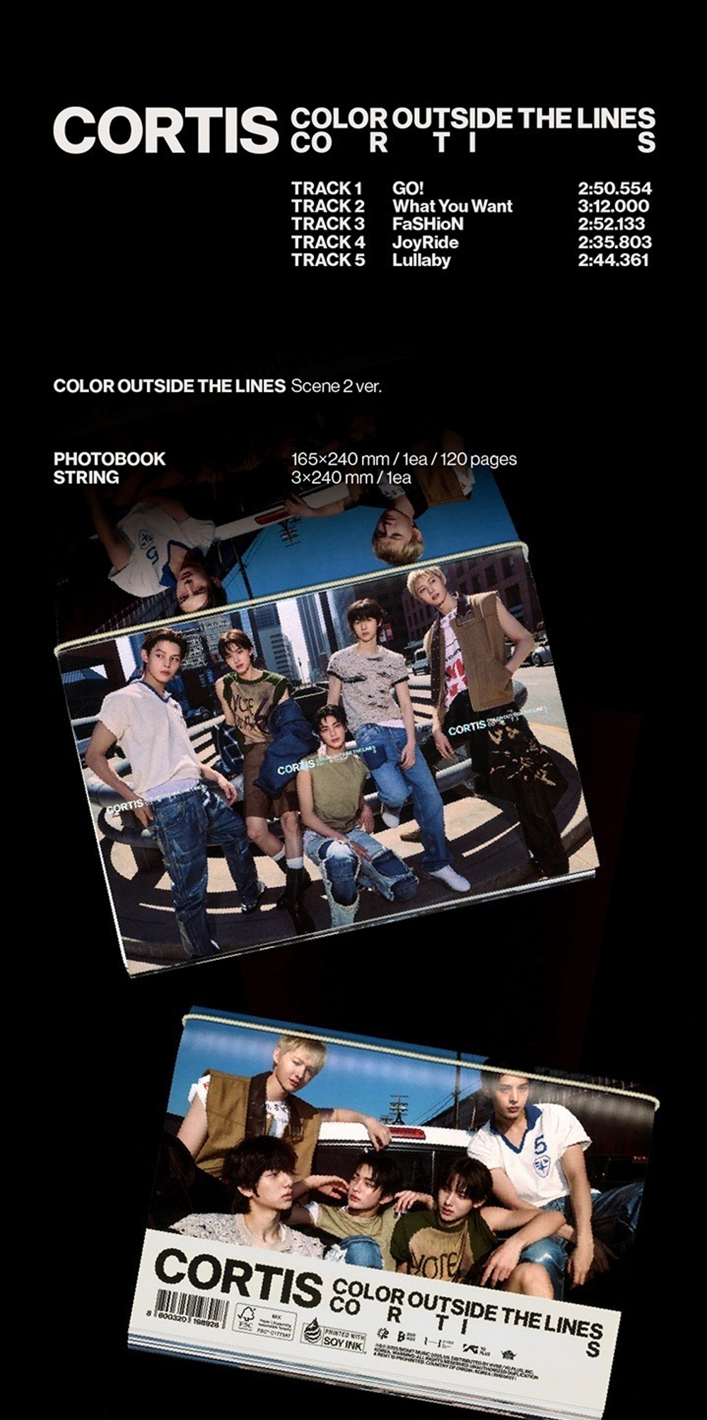 Альбом CORTIS - COLOR OUTSIDE THE LINES