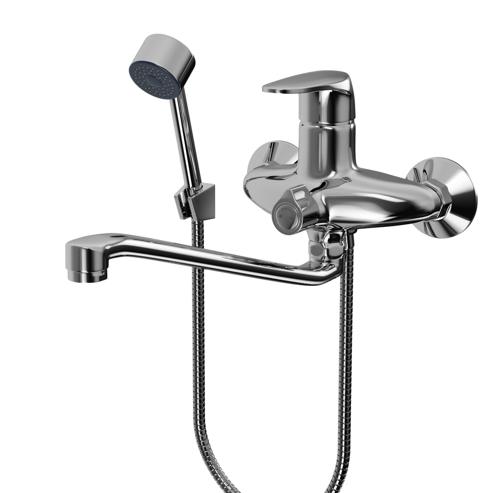 Смеситель для ванны и раковины 40k MIXLINE МЛ08-02 (ML08-02)