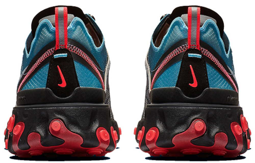 Кроссовки Nike React Element 87 Blue Chill Solar Red