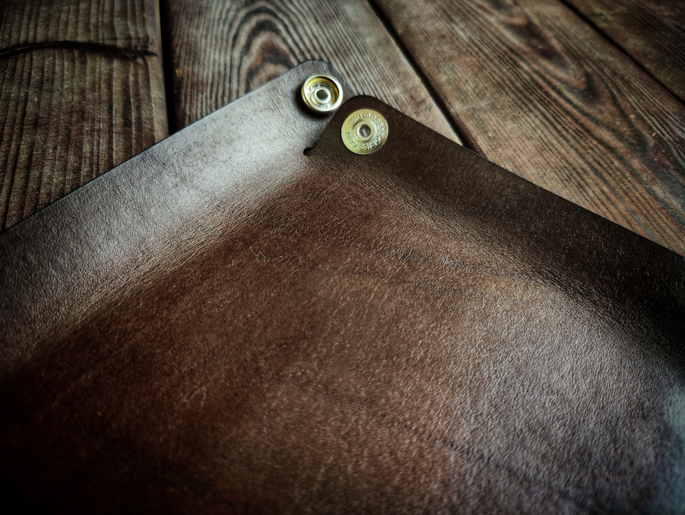 Кожаный дайстрей, миска для кубов.