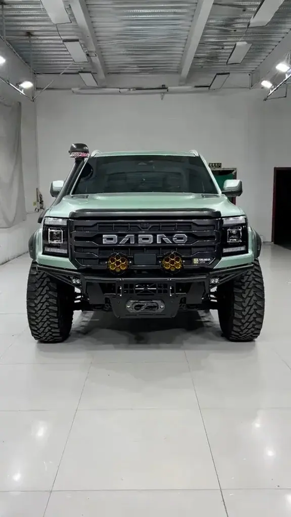 Силовой бампер с креплением под лебедку и защитой картера для JMC Dadao 2023+ стальной бампер защита днища кенгурятник