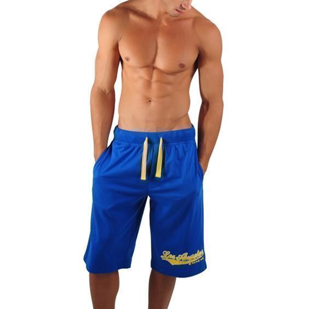 Мужские шорты домашние синие PAPI Los Angeles