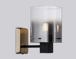 LH57045 BK/DBS/SM черный/темная латунь/дымчатый E14 max 40W 195*110*185